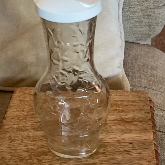 Vintage Good Seasons Glass Cruet Vine Pattern - Picture 5 of 12